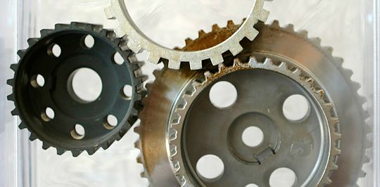 Svensktillverkade kugghjul - en av många specialprodukter inom svensk stålindustri.