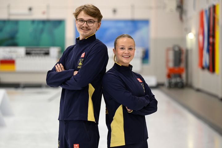 Vilmer Nygren och Moa Dryburgh.