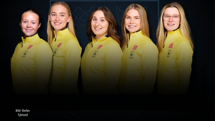 Moa Dryburgh, Linda Stenlund, Maria Larsson, Almida de Val, Isabella Wranå.