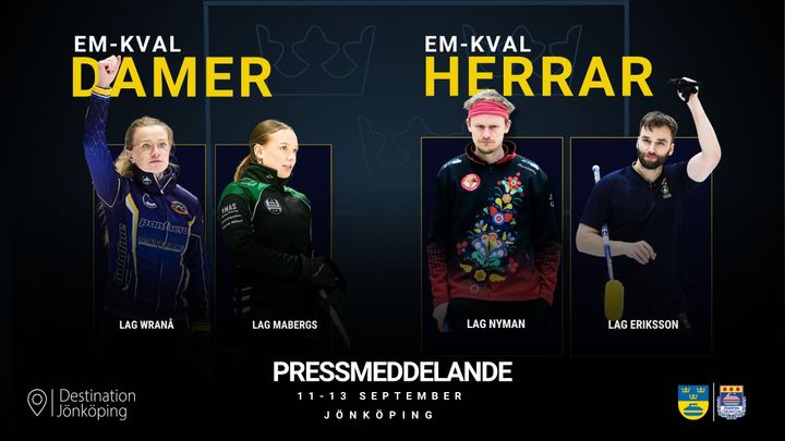 EM-kval i curling 11-13 september