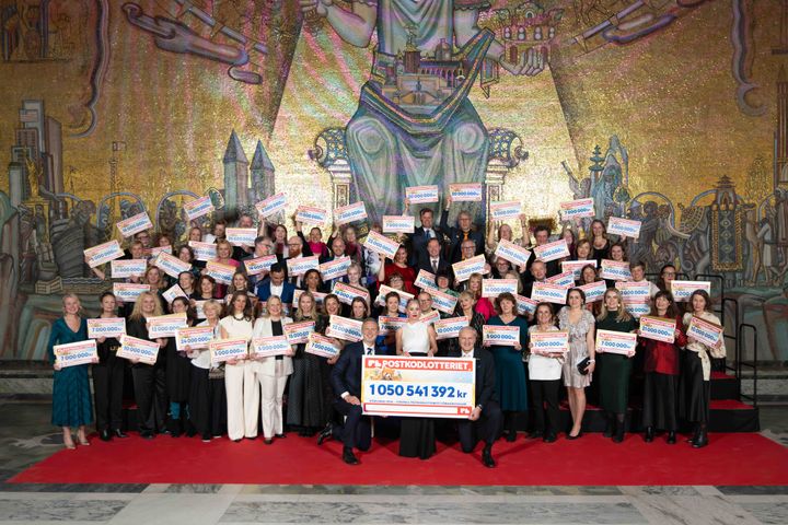 Vid årets utdelning i Stockholms Stadshus delades över en miljard kronor ut till ideella organisationer som arbetar för bättre villkor för människor, djur och natur.