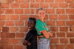 Fridolina Rolfö och Natasha, från resan till Zambia 2024