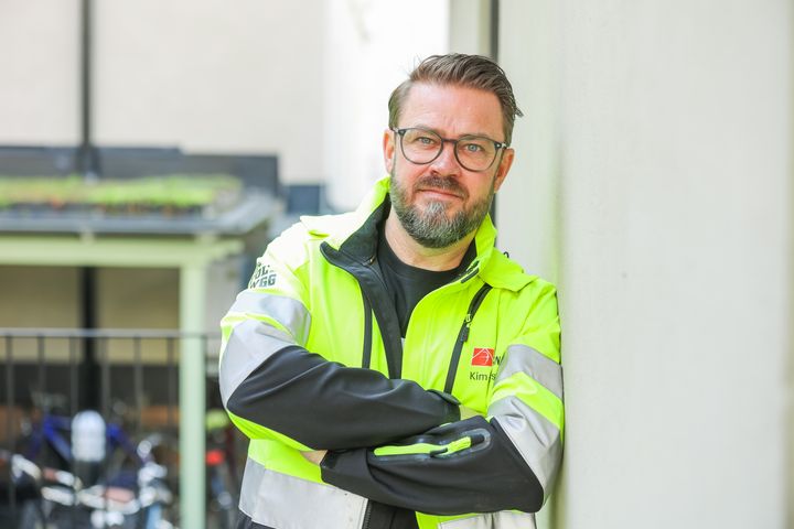 Kim Söderström, Byggnads förbundsordförande.