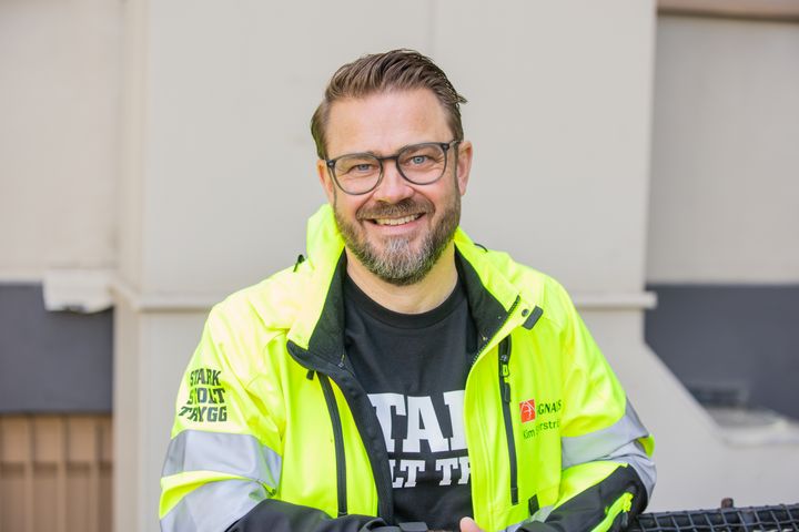 Kim Söderström, Byggnads förbundsordförande.