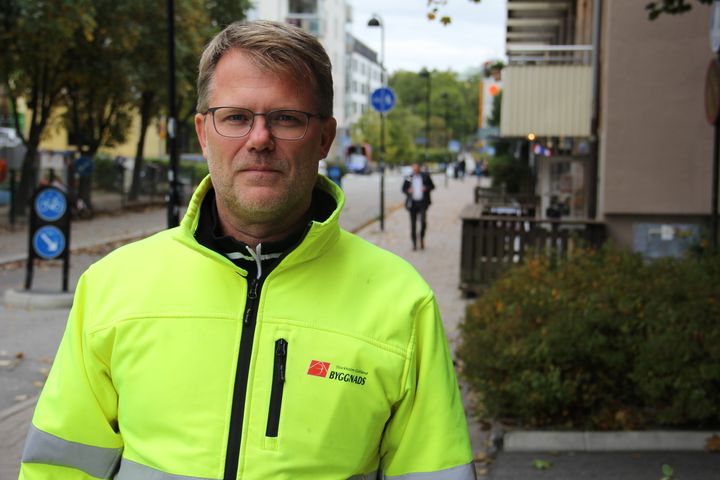 Johnny Rindebrant, ordförande Byggnads Stockholm-Gotland