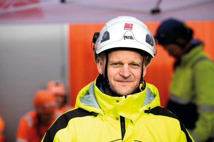 Patrik Jerksten, ordförande Byggnads Väst
