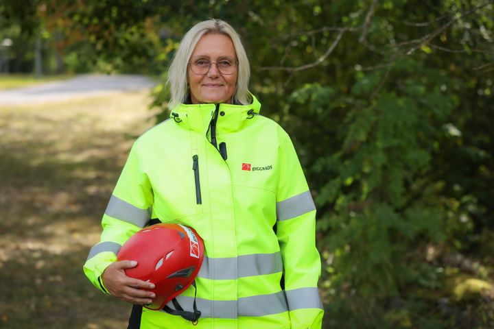 Ann-Katrin Hedgren, ordförande Byggnads Örebro-Värmland