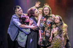 Improviserad musikal, Teater Prego. Foto: Sven-Olof Ahlgren