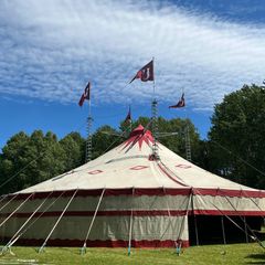 Teatertältet, Scensommar i Gottsunda. Foto: Ingrid Hartman