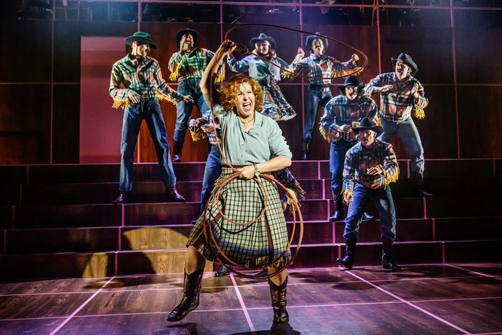 Pia Johansson med ensemblen. Foto: Sören Vilks