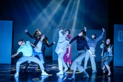 Ensemblen i Professor Bernhardi. Foto: Sören Vilks