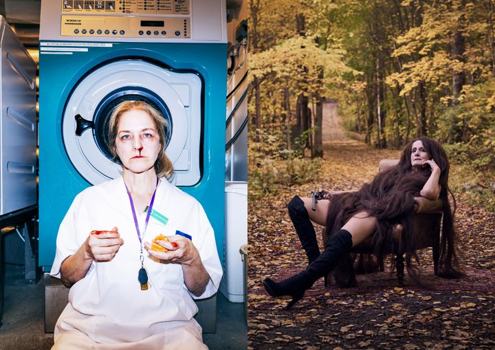 "Ett svenskt brott" och "I ett obevakat ögonblick". Foto: Henrik Halvarsson och Klara G