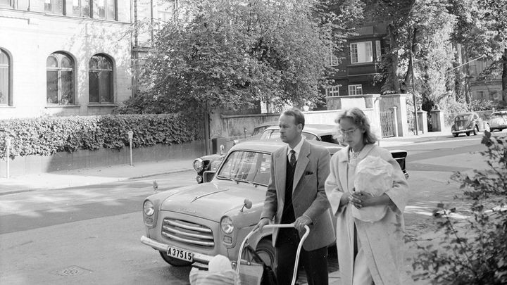 Floragatan 6. Foto: Brita Englund, 1960.