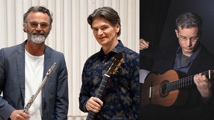 Kammarmusik: Sekelskiftets Stockholm. Carron och Skareng, foto Ellinore Nilsson; Härenstam, foto Annika Falkuggla.