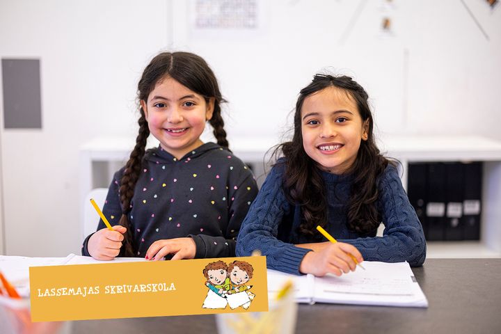 LasseMajas Skrivarskola är ett koncept som utvecklats av LasseMajas Stiftelse tillsammans med grundskolepedagoger.