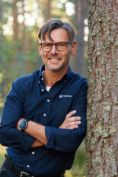 Björn Johansson, chef for område Skog i Moelven.