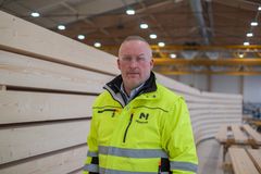 Vd Frode Henning Killi i Moelven Limtre AS och AB. Foto: Moelven