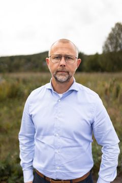 Magnus Johannesson, vd Moelven Årjäng Såg AB.