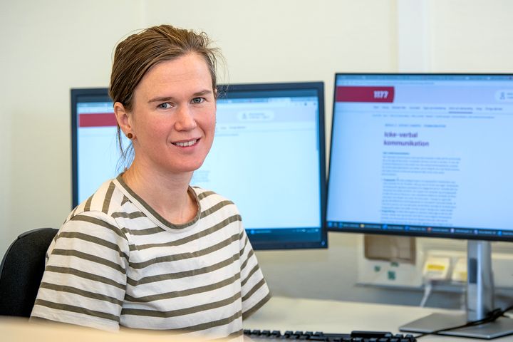 Forskaren Britta Westerberg. Foto: Maria Bergman, Region Örebro län.