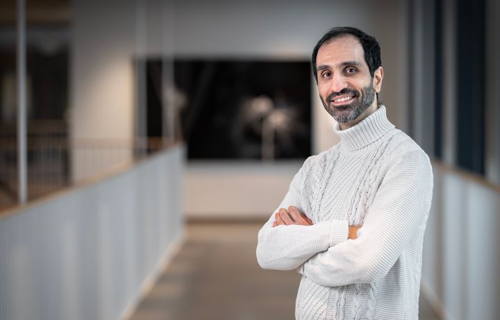 Ahmed Al-Wandi, överläkare vid Allmänpsykiatrin Örebro inom Region Örebro län. Foto: Håkan Risberg, Region Örebro län.