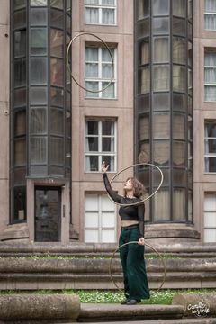 Emma Hörnell, teater/cirkus. Foto: Camille La Verde