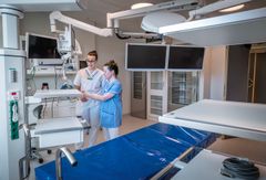 Behandlingsrum för endoskopi