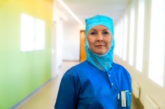 Jenny Friberg, operationssjuksköterska. Foto: Elin Abelson, Region Örebro län.