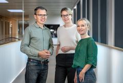 Från vänster Olof Säll - ställföreträdande smittskyddsläkare, Lisa Vennberg - biträdande smittskyddsläkare och Gunlög Rasmussen - tjänstledig smittskyddsläkare.