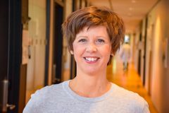 Elisabet Tina, enhetschef för Örebro biobank. Foto: Elin Abelson/Region Örebro län.