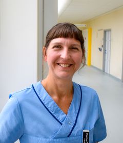 Hanna Östlings forskning bidrar med viktig kunskap till både blivande föräldrar och vården. Foto: Elin Abelson / Region Örebro län.