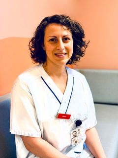 Forskaren Maria Rodanaki. Foto: Elin Abelson/Region Örebro län.