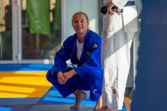 Ida Eriksson tränar vid det nationella elitcentret för judo i Malmö.