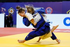 Ingrid nilsson (i vitt) vid U23-EM 2025.