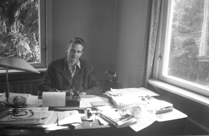 Författaren Stig Dagerman skulle den 5 oktober ha fyllt hundra år. Det uppmärksammas av Region Uppsala med en rad kulturaktiviteter inom ramen för projektet Växelspel tillsammans med Älvarleby kommun. Foto. Sune Stigsjöö