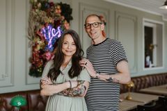 Cecilia Tarkowski, hotellchef, och Sebastian Tarkowski, VD på Fagerudd konferens.