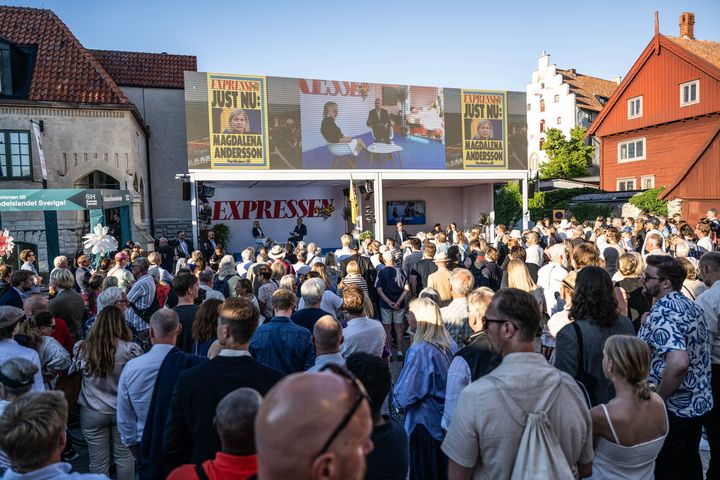 Almedalen 2024, foto: Jens Christian Blad