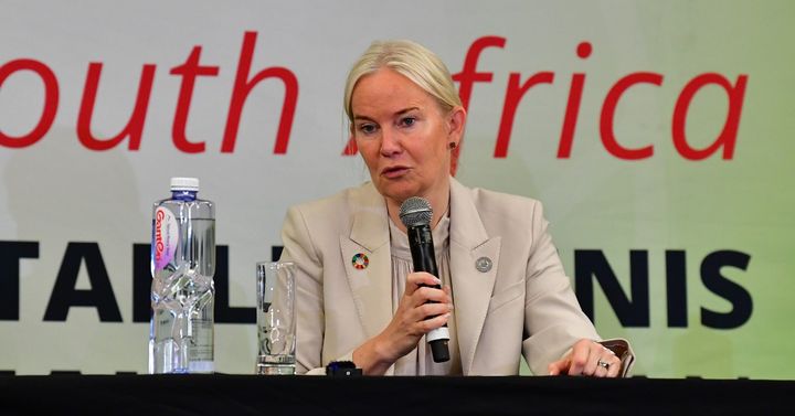 Petra Sörling, ordförnade i Internationella Bordtennisförbundet (International Table Tennis Federation , ITTF) och ledamot i Internationella Olympiska Kommittén, IOK.