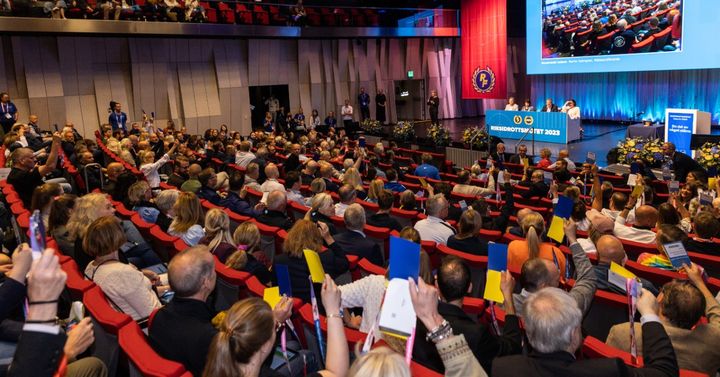 Förra Riksidrottsmötet hölls år 2023 i Uppsala