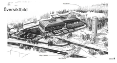 Illustrativ bild av regionens nya sjukhus