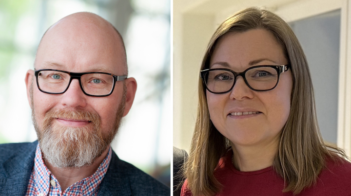 Jonas Thörnqvist och Maria Joelsson.