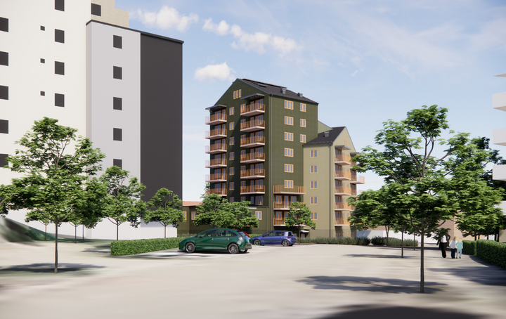 Kv Omtanken Gottfridsberg_Illustration av M5 arkitektur AB
