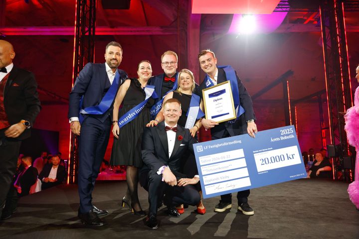 Mäklarkontoret i Upplands Väsby utsågs till Årets bobutik inom LF Fastighetsförmedling.