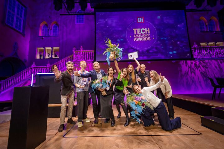 Årets vinnare i Tech Excellence Awards 2025.