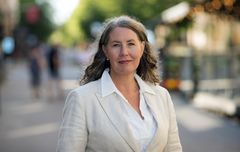 Sara Söderholm, chef på samverkans- och informationsförsörjningsavdelningen.