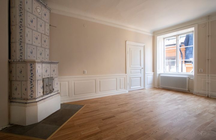 Nyrenoverad studentbostad på Lucidor i Gamla stan.