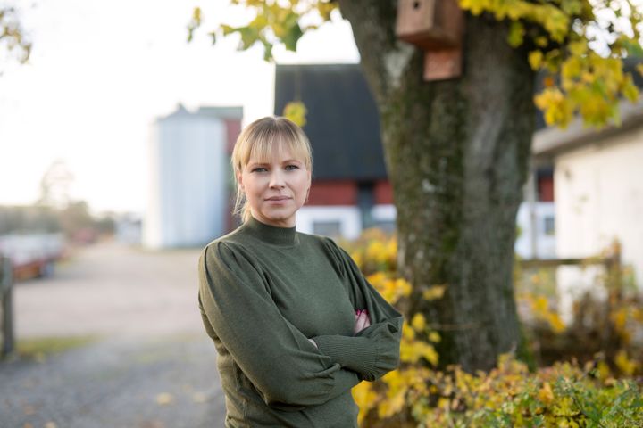 "Att använda modern teknik som möjliggör betning av naturbetesmarker". Säger Mikaela Johnsson, LRFs vice förbundsordförande.