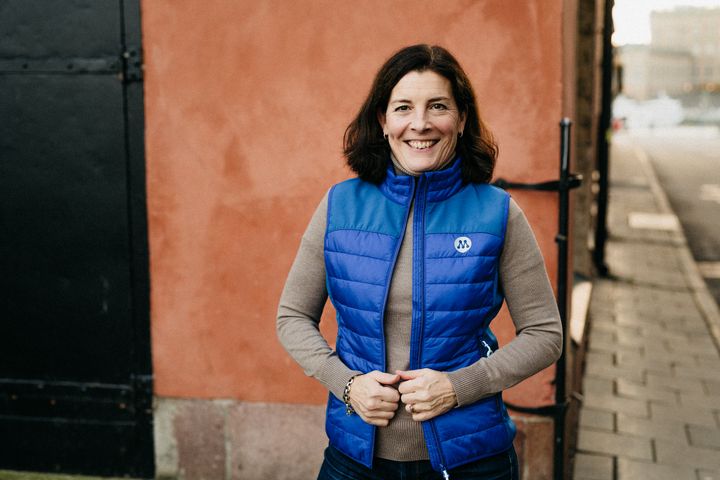 Karin Enström, partisekreterare.