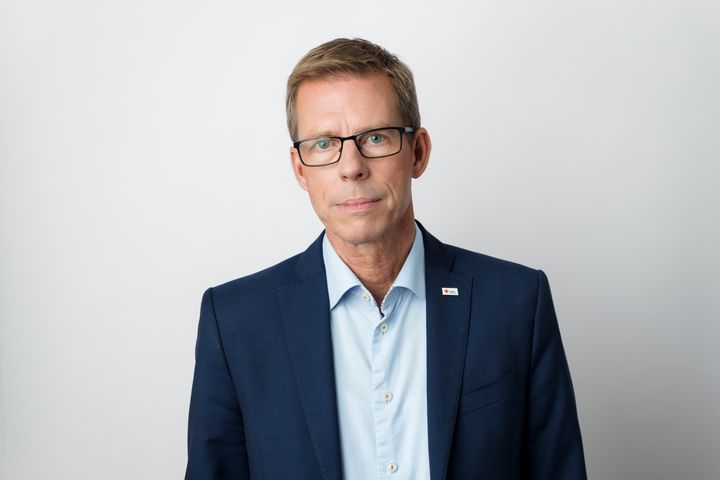 Anders Pedersen, tf generalsekreterare på Svenska Röda Korset.