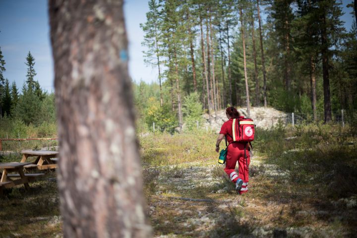 Skogsbrand i Ljusdal 2018