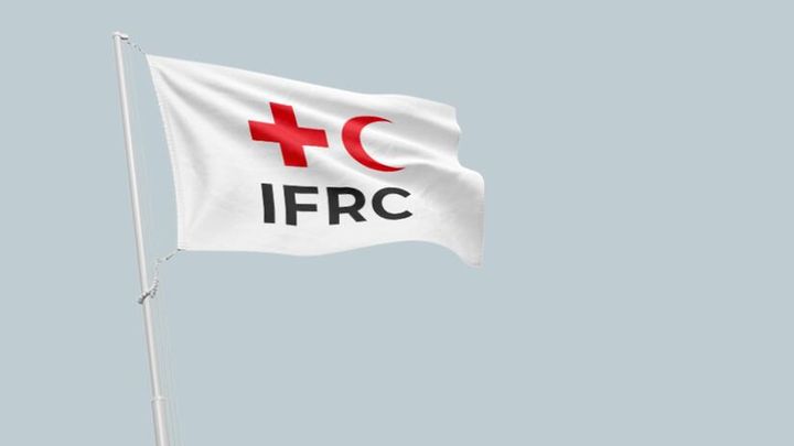 Internationella rödakors- och rödahalvmånefederationens flagga